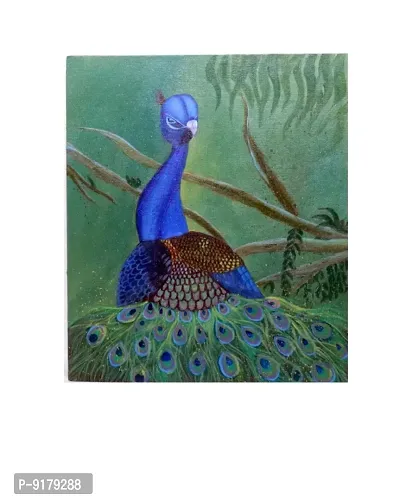 Beautiful Peacock Painting-thumb0