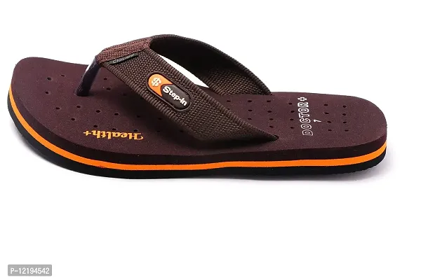 STEP IN Doctor Extra Soft Slipper Ortho Care Orthopaedic Comfort Dr.Slipper, Flip-Flop and House Slipper for Men's