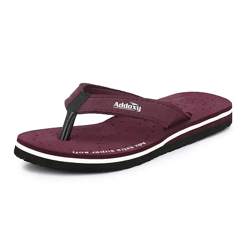 STEP IN Denim Mens Flip-Flops And House Slippers Red