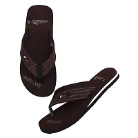 Recent addoxy Men's Brown Slippers (10)-thumb1