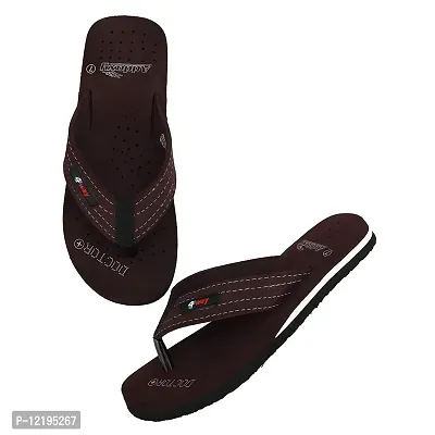 Recent addoxy Men's Brown Slippers (10)-thumb2