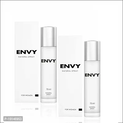 ENVY Natural Spray Women Perfume - 70ML Each (Pack of 2) | Combo Set Of Perfume | Luxury Perfume Scent