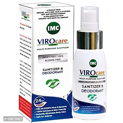 Viro Care  Deodorant Hand Sanitizer Bottle 60Ml-thumb0