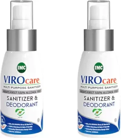 Viro Care  Deodorant Hand Sanitizer Bottle 60 X 2ML