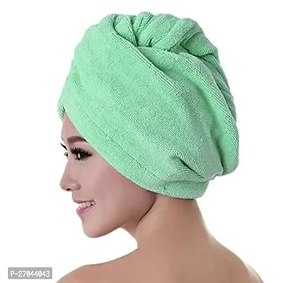 Classic Green Cotton Blend Bath Towels For Men And Women-thumb0