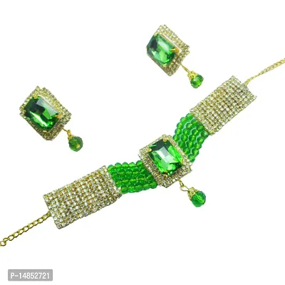 Latest Style Earring Necklace For Girls-thumb0