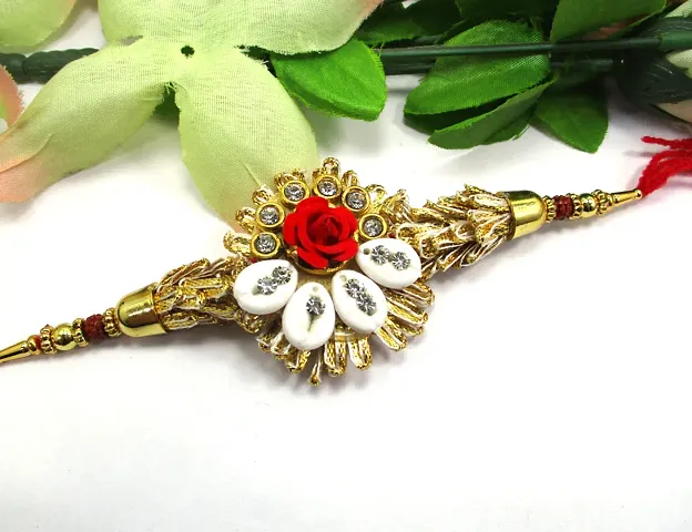 Designer Artificial Stone Rakhi