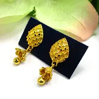 Gold Plated Cute Tops Earrings For Girls And Women Alloy Drops  Danglers-thumb1