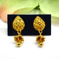 Gold Plated Cute Tops Earrings For Girls And Women Alloy Drops  Danglers-thumb3