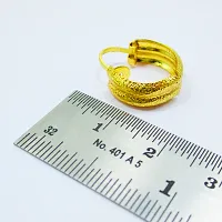 Stylish Gold Plated Cute Bali Unisex Earrings Alloy Hoop Earring-thumb1