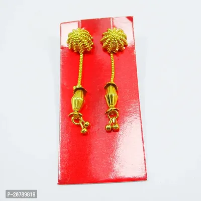 Omsar Jewelry Gold Plated Diwali Special Earrings-thumb0