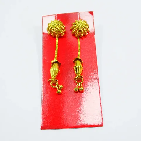 Omsar Jewelry Plated Diwali Special Earrings