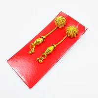 Omsar Jewelry Gold Plated Diwali Special Earrings-thumb2