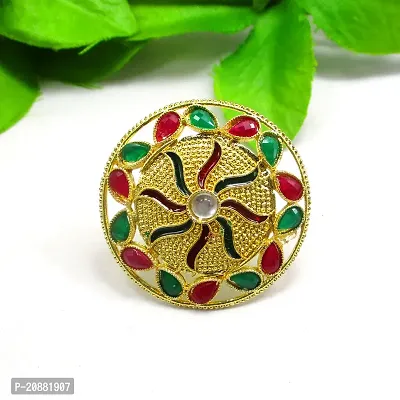 Amazing Free Size Rajputi Ring jewelry