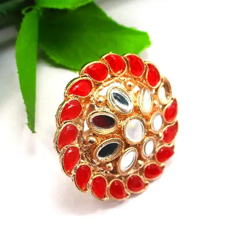 Party Wear Color Plated Ring Jewelry