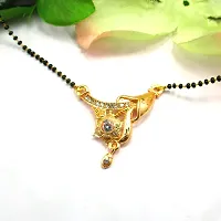 CZ Rose Gold Plated Gorgeous Daily Wear Mangalsutra-thumb3