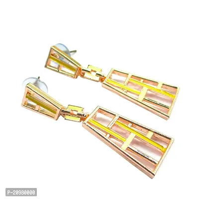 Valentine day Drop Dangle Gold Plated Birthday Gift Earrings-thumb0