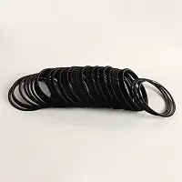 Black Color Velvet Fabric Bangle Set  (Pack of 36)-thumb3