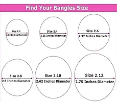 Multi Color Velvet Fabric Bangle Set (Pack of 36)-thumb1