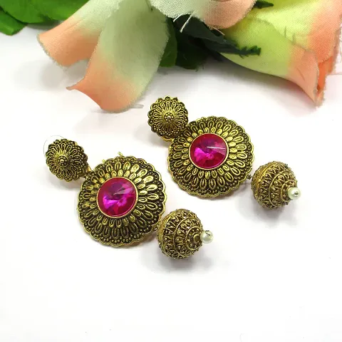 Stylish Dangler Metal Jhumki Earring