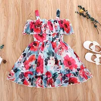 Beautiful Red Baby Frock-thumb2