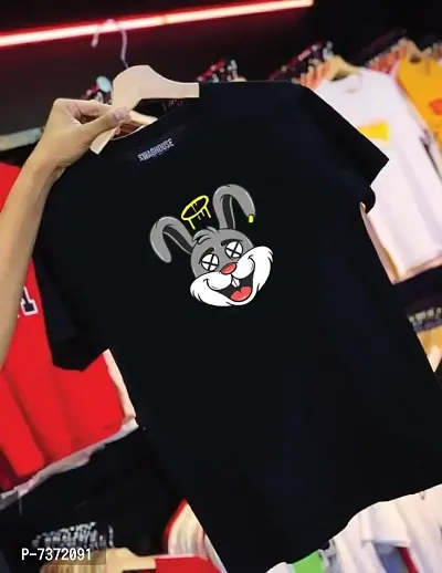 Rabbit Printed T-shirt-thumb0