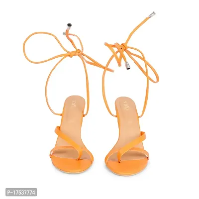 Stylish Orange  Heels