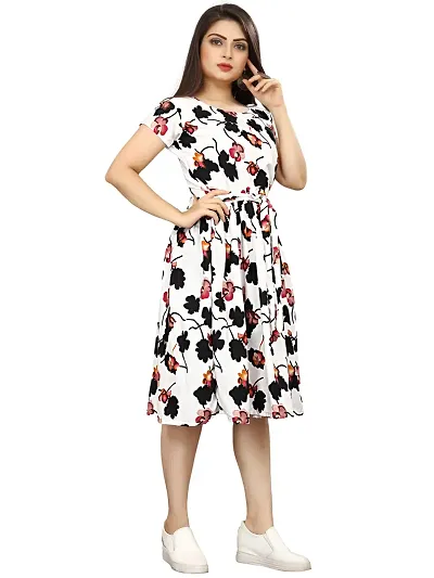 Stylish Crepe Dress For Women