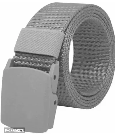 Clock21   Gray Nylon Men s Casual Belt   Pack of 1 color Grey-thumb0