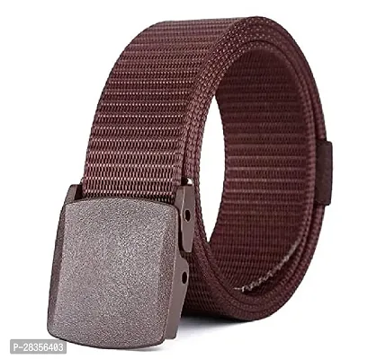 Premium Belts Designed for Durability, Comfort, and Fashion Forward Accessorizing Pack of 1 color Brown-thumb0