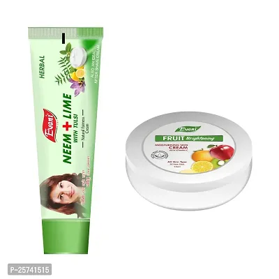 Vetoni Women's Personal Care - Neem lime fairness cream 40g | Fruit cold cream 10ml | Combo Pack of 16