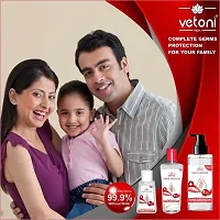 Vetoni Original Germ Protection Alcohol based Hand Sanitizer| Quality Ingredients And Germ Protection Alcohol Based Sanitizer For Hands 50ml Pack of 20-thumb4