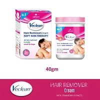 Vetoni Face Care Cream For Women - Strawberry Face Wash| Roll-On Make Up Foundation Cream | Neem  Lime Natural Fairness Cream | Veclean Hair Removal Cream | Cucumber  Tulsi Fairness Cream| Deep Cleansing  Natural Glow (Combo Pack of 5)-thumb3