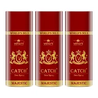 MAJESTIC BODY SPRAY FOR MEN (PACK OF 3) 165ML EACH(495ML)-thumb1