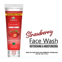 Vetoni Face Care Cream For Women - Strawberry Face Wash| Roll-On Make Up Foundation Cream | Neem  Lime Natural Fairness Cream | Veclean Hair Removal Cream | Cucumber  Tulsi Fairness Cream| Deep Cleansing  Natural Glow (Combo Pack of 5)-thumb2