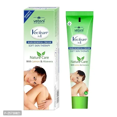 Vetoni Veclean Hair Removal Cream For Women| Smooth For Longer Smooth Skin, Enhanced Skin Feels Moisturizing with Lemon Extracts Tube (40g) Pack of 12-thumb3