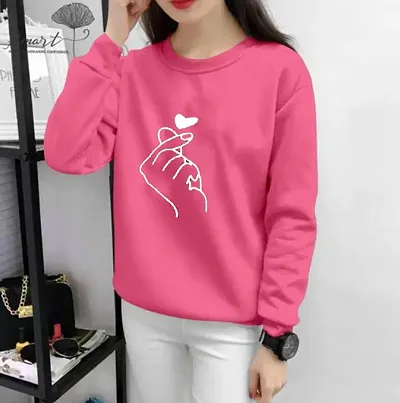 Stylish Women Printed Sweatshirt For Women