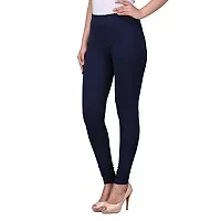 Just Look It Ladies Fashion Skinny fit Cotton Women's Leggings Dark Blue Size XXL-thumb1