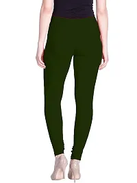 Migranto Women Leggings,Bottle Green_XL-thumb1