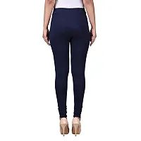 Just Look It Ladies Fashion Skinny fit Cotton Women's Leggings Dark Blue Size XXL-thumb2