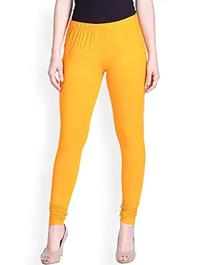 Classic Lycra Solid Leggings For Women