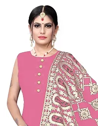 Trendy Georgette Gown with Dupatta-thumb2
