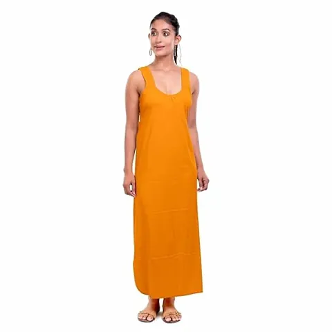 Classic Cotton Solid Night Dress for Women