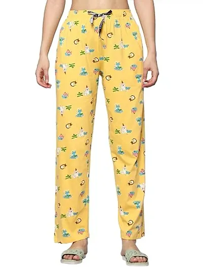 SeLSIa Trendy Women Womens 100% Loungwear Pyjama Pants-Packs of 1 Color