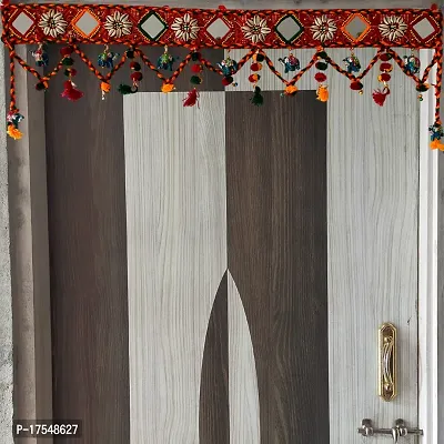 Ecommall Toran Bandarwal for Main Door Wall Hanging Entrance Home Decor Gift Diwali Kodi Toran-thumb0