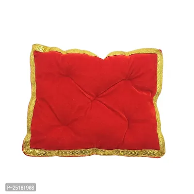 Ecommall Laddu Gopal Velvet Rajai Size 0, 1, 2, 4  no Winter Blanket Quilt Khana ji Deity Ornament  (Woolen Blanket for Krishna, Thakur ji, Bal Gopal God Idol)-thumb0