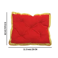 Ecommall Laddu Gopal Velvet Rajai Size 0, 1, 2, 4  no Winter Blanket Quilt Khana ji Deity Ornament  (Woolen Blanket for Krishna, Thakur ji, Bal Gopal God Idol)-thumb2