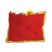 Ecommall Laddu Gopal Velvet Rajai Size 0, 1, 2, 4  no Winter Blanket Quilt Khana ji Deity Ornament  (Woolen Blanket for Krishna, Thakur ji, Bal Gopal God Idol)-thumb1