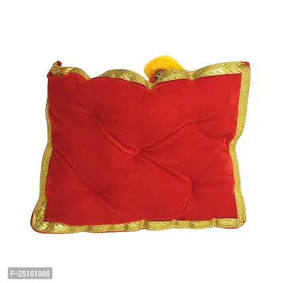 Ecommall Laddu Gopal Velvet Rajai Size 0, 1, 2, 4  no Winter Blanket Quilt Khana ji Deity Ornament  (Woolen Blanket for Krishna, Thakur ji, Bal Gopal God Idol)-thumb2