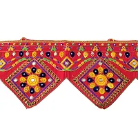 Ecommall Toran Bandarwal Door Hanging for Home Decoration Main Gate Temple Toran-thumb3